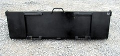 72″ Smooth Bucket Attachment Standard Duty Fits Skid Steer Compact Tractor USA