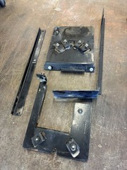 549-4893 Cat Debris brackets ONLY 289D 289D3 Mulching 262D 287D