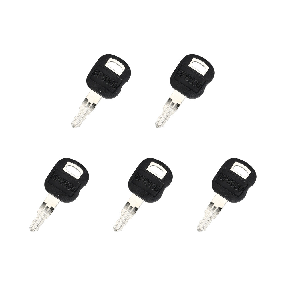 (5) For CAT Keys Caterpillar Heavy Equipment Ignition Key 5P8500