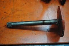 JI Case 446 Garden tractor Rear Axle-Short 444 442