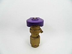 RECLAIMED WATER COMBO 3/4″ BRASS QUICK COUPLER VALVE -LOCKING COVER RAIN BIRD