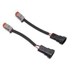 4PCS LED Headlight Tail Light Kit Lamp Assembly For Bobcat Skid Steer Loader