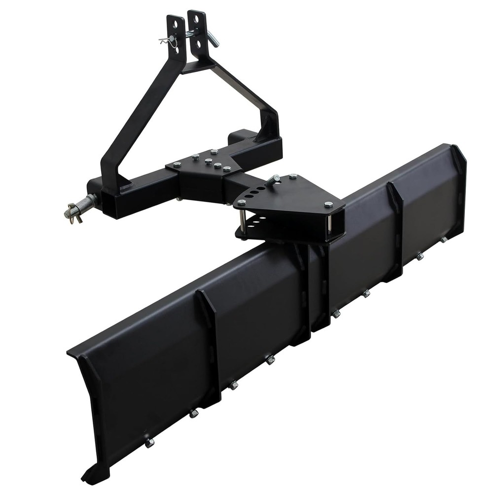 3 Point Rear Grading Blade for Tractor Cat 0 & Cat 1 Scrpaer Steel 52″ Width USA