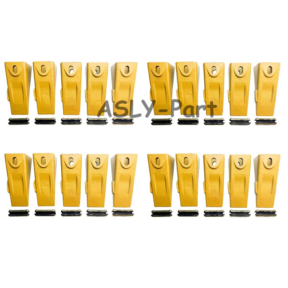 6737325 Bucket Teeth with 6737326 Flexpins for Bobcat Style Mini Excavator -20PK