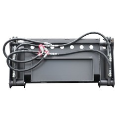 HUAYEE NEW 4-in-1 Multi-Purpose Bucket for Mini Skid Steer Loader Attachments