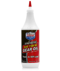 LUCAS Synthetic SAE 75W-90 Gear Oil, 1 Qt.