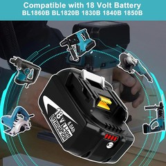 2 PACK 8.0Ah For Craftsman High Capacity Lithium Ion Battery 20V CMCB204 CMCB205