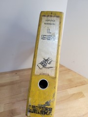 Liebherr L 551 Wheel Loader Service Manual Repair Book Binder Original