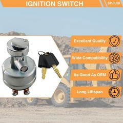 7Y-3918 Ignition Key Switch for Caterpillar CAT 311 311C 312 312BL 313B 314C 315