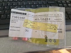 2 NOS LIEBHERR Nozzle Orifice 7381592 Made In France dlla145p669