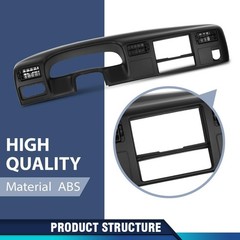 PIT66 Dash Bezel Radio Cluster Trim Panel Compatible with Ford F250 F350 Super D