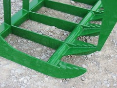 48″ Root Grapple Bucket and 42″ Long Pallet Forks Attachment -John Deere 400/500