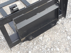 42″ 2,200 Pound Pallet Forks For Toro Dingo Ditch Witch Vermeer Mini Skid Steer