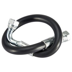 3/8″ Hydraulic Hose Assembly-#6 JIC Female (Straight/90) Fitting 18″/24″/30″/36″