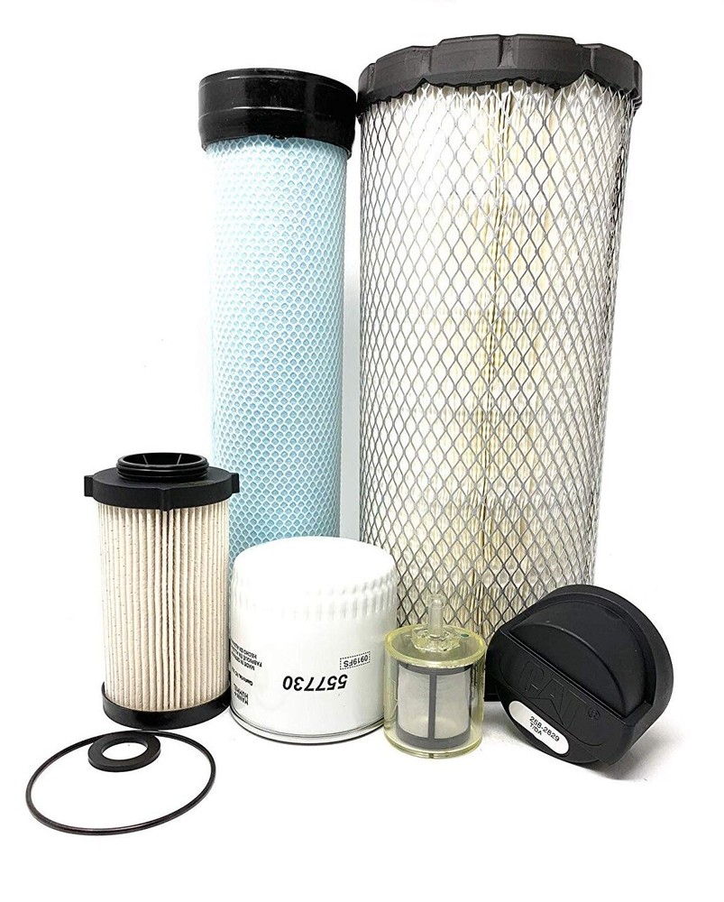CFKIT 500 Hours Filter Kit Compatible with CAT 297D