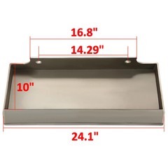 [SR] 1/4″ Steel Weld-on Mount Plate Mini Skid Steer Loader Quick Tach Attachment