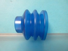 VACOON VACUUM SUCTION CUPS BLUE VINYL VC-32 1.75 OD 1.69 H .67 STEM 2 BELLOWS