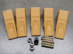 5x 1U3202 Aftermarket Caterpillar Part Bucket Tooth for J200 Series (QTY 5)