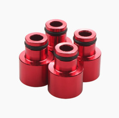 4pcs Fuel Adapters Accessories Anti-rust Extenders Auto Tool Car Parts For B16