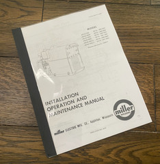 Owner & Parts Manual Miller AEAD-200 200E 200L 200LE Welder R468771