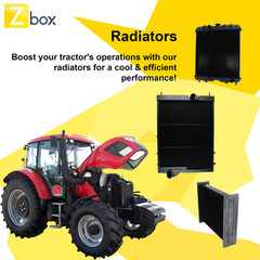 Copper Core Radiator Compatible w/John Deere Equipment – AL67563