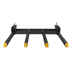 2500lbs Clamp on Heavy Debris Fork for Tractor Skid Steer Buckets Universal 42″