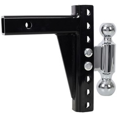 Adjustable Dual Ball Mount 2″ & 2-5/16″ Balls, 12,000 lb & 10,000 lb Towing C…