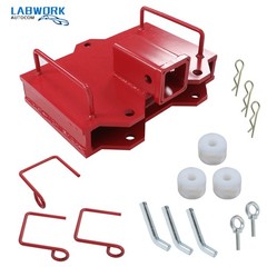 Forklift Trailer Hitch Receiver Attachment 2In 6500LBS for Dual Pallet Forks