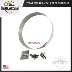 Hurricane Driven Fan Shroud 19 3/8 x 20 1/2 x 2 fits 26 x 19 Race Pros