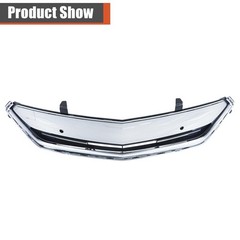 Lower Front Grille with Holes Silvery Black Replacement Volt Premier 2016-2019