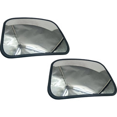 2PCS 9X12″ Mirror For Excavator Komatsu Hitachi Kobelco Caterpillar CAT Sumitomo