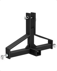 Two Inch Receiver 3 Point Trailer Hitch Adapter Designed For Category One Tracto