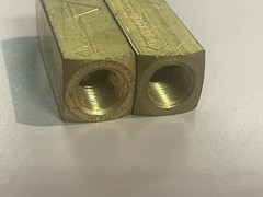 Alkon – Brass Mini Check Valve – 3/8 inch – Lot of 2 New