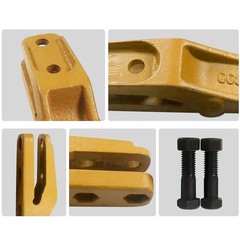 7 Pack 6684447 Skid Steer Bucket Unitooth Trenching Bucket Teeth w/ Bolts & Nuts