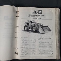 Terex 72-21, 72-21S, 72-31, 72-31S, 72-41 72-51 Loader Service Repair Manual OEM
