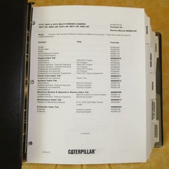 KENR5189 OEM CAT 277C 287C 297C Multi-Terrain Loaders Service Repair Shop Manual