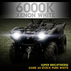 2x LED Headlight bulbs For Deere X730 X734 X738 X739 X750 X754 X758 AM118013 JD
