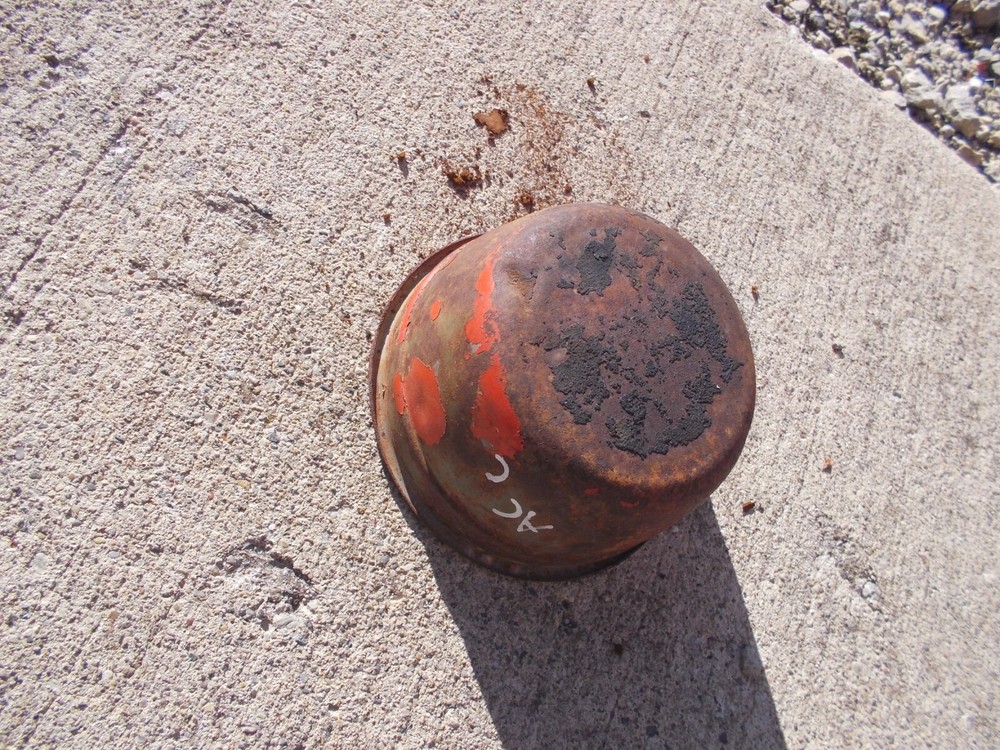 Allis Chalmers B AC tractor engine motor oil bath precleaner bottom bowl
