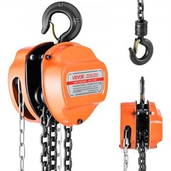 Hand Chain Hoist,1 Ton 2200 lbs Capacity,Manual Chain Block w/Upgrade G80 Galvan