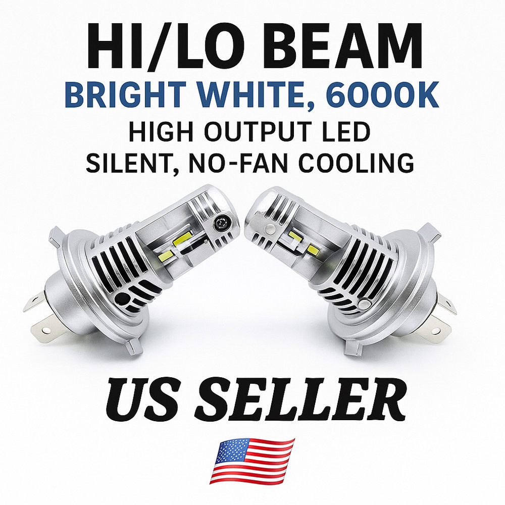 🌟Pair Hi/Lo 12V LED Light Bulbs for Challenger MT525B MT535B MT545B MT555B ⬆️Vi
