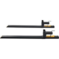 VEVOR 2000/4000 LBS Clamp on Pallet Forks Tractor Bucket Forks 43″/60″