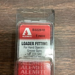 Alemite GREASE GUN LOADER FITTING B322610