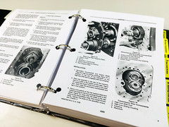 Ford 550 555 Tractor Loader Backhoe Service Repair Manual Technical Shop Book