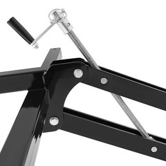 50″ 1-Point Manual Implement Lift System For ATV/UTV Lawn Tractor w/2″ Receiver