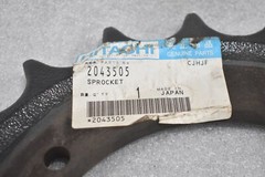 HITACHI GENUINE PARTS 2043505 SPROCKET 9 FLANGE HOLE, 7.5″ BORE, 13-1/4″ OD
