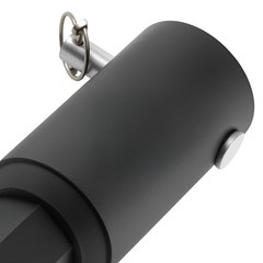 Auger Bit Adapter 2″ Female to Male Hex for Skid Steer Implement Steel