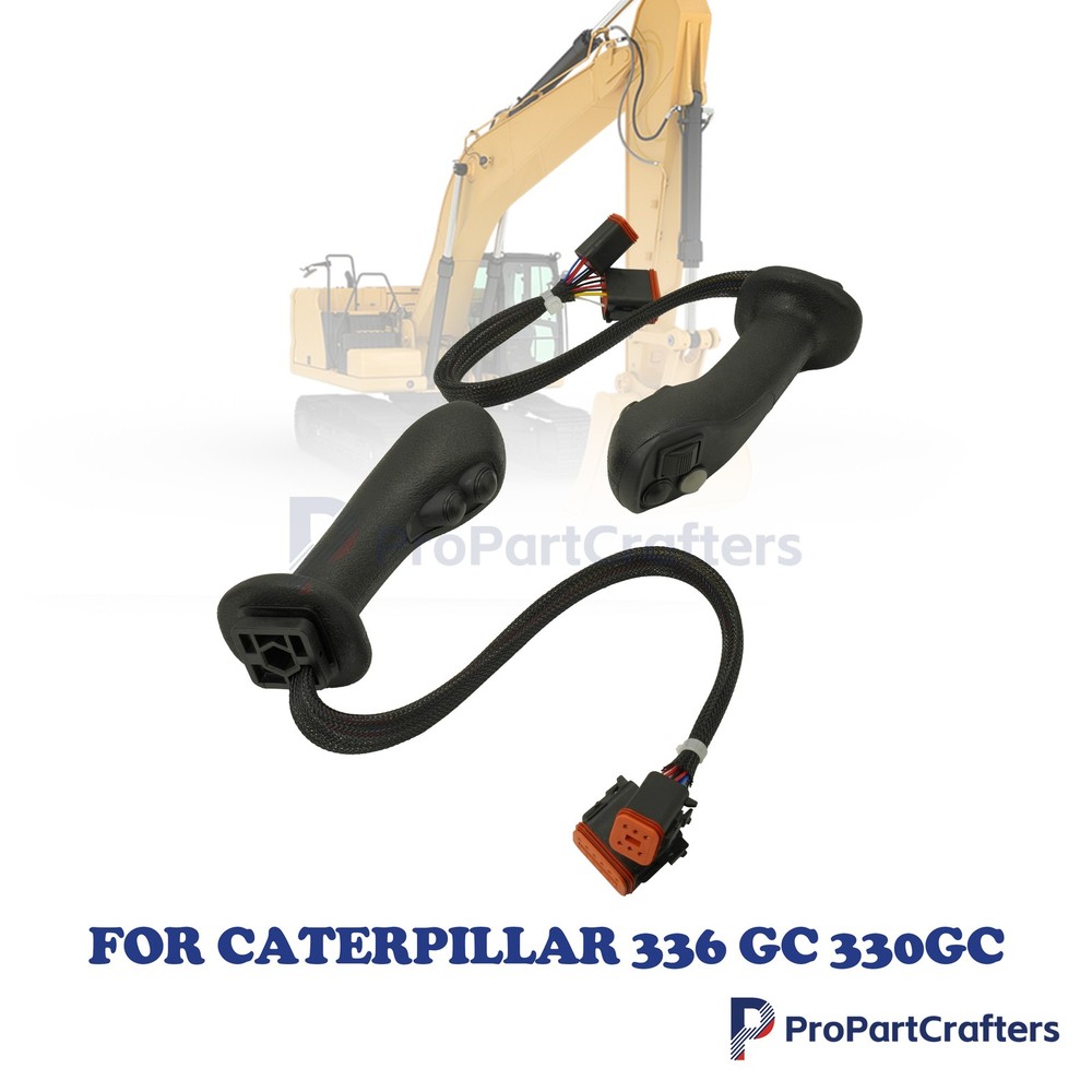 1 Pair For Caterpillar 336 GC 330GC 512-1247 512-1248 Hand Joystick Controller