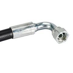 3/8″ Hydraulic Hose Assembly- #6 JIC Female (Straight/90) Fitting 18/24/30/36″