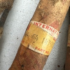 Box of International Harvester Parts – Farm Implement Parts