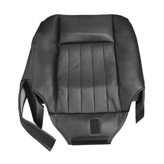 Perforated Microfiber Leather Seat Cover Passenger Bottom Navigator 03-05 Black